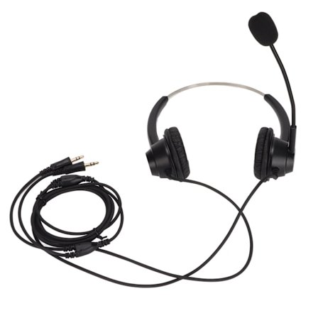 H360DPC Call Center Headset - Øretelefoner med mikrofon for PC, hjemmekontor og kundeservice