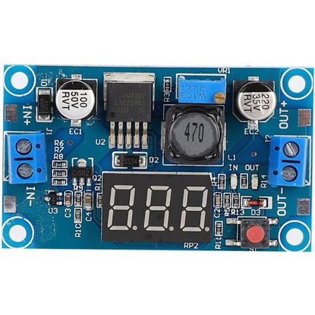 Justerbart DC DC Konverter Modul Step Down Spændingsregulator 4-40V YYV