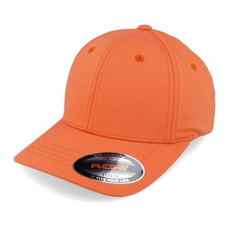 Flexfit - Orange flexfit Czapka Z Daszkiem - Kids Spicy Orange Flexfit @ Hatstore