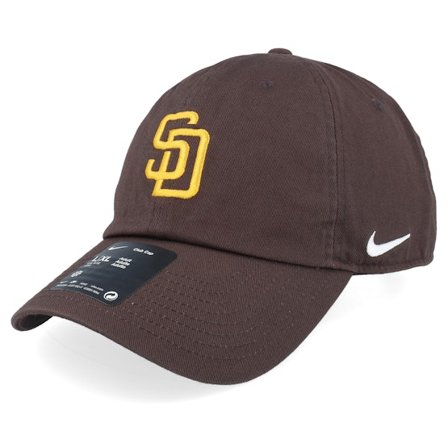 Nike MLB - MLB Braun unconstructed Cap - San Diego Padres Nike Club Dark Cinder Dat Cap / Unstructured - Nike @ Hatstore
