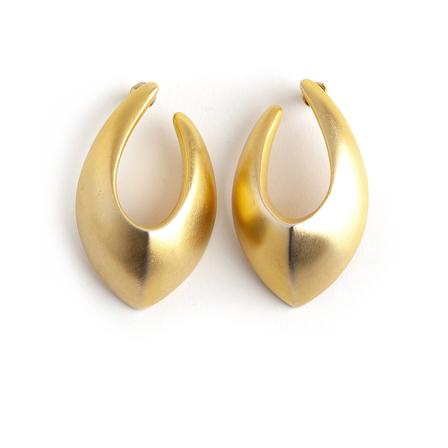 Givenchy Pre-owned Givenchy mid long stack earrings gul, Dam Vintage Smycken, Dam, Storlek: ONE SIZE