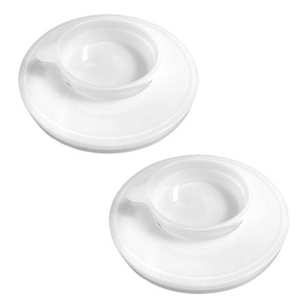 Låg til Røreskål til KitchenAid 4.5-5 Qt Røremaskine Anti-Sprøjt Skærm Gennemsigtigt Låg med Ekstra (FMY)