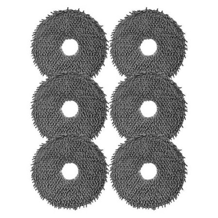 6 stk. mikrofiber moppeklut for IRobot Roomba Plus 505 Combo/ 405 Combo støvsuger deler moppepute