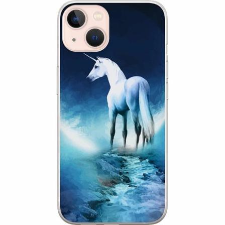 Apple Iphone 14 Genomskinligt Skal Unicorn Enhörning