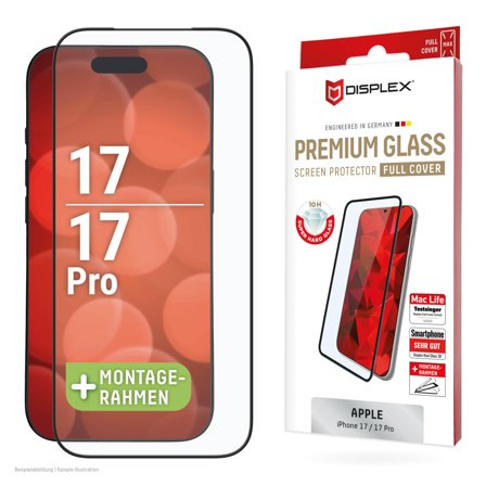 DISPLEX Premium Glas (Full Cover) fr Apple iPhone 17