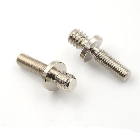 2 st långa 1/4" hane gängade till M5 hane gängade skruvadapter för stativkamera Hfmqv