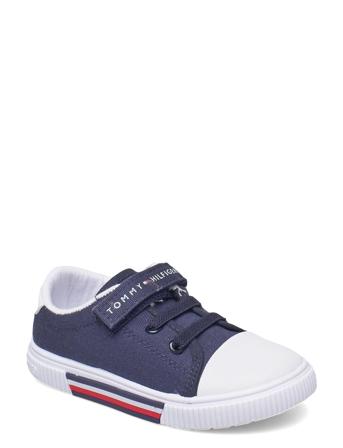 T1B4-31067-0890800- Shoes Canva Sneakers Blå Tommy Hilfiger