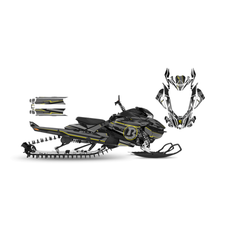 Dekalkit SweTown Igor-Gul-Line - Lynx Xtrim RE 3500 850 E-Tec 2018-2020