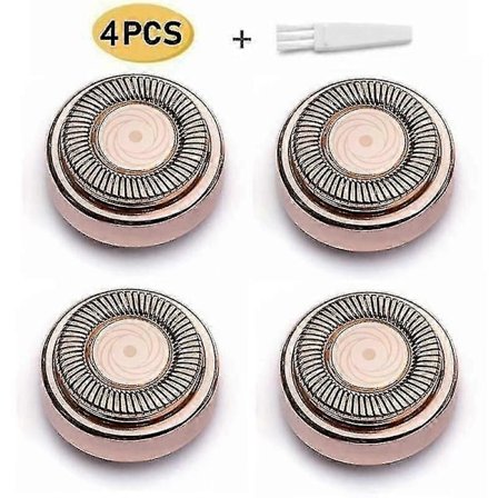 4 st Felfri H Hårborttagnings Ersättningsblad Finishing Touch Epilator [db]