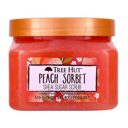 TREE HUT Shea Sugar Scrub Peach Sorbet, Skincare, Kropspleje, Scrub