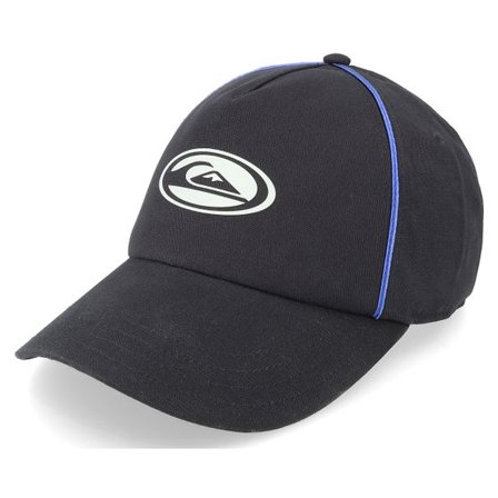 Quiksilver - Svart unconstructed Keps - Screener Cap Black Dad Cap @ Hatstore
