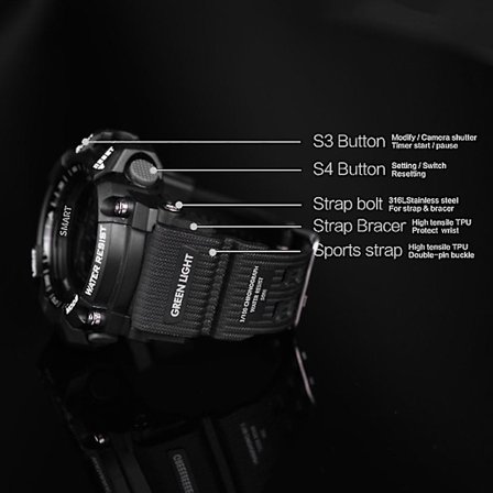 Colmi Vs505 Sport Smartwatch Vandtæt Skridttæller