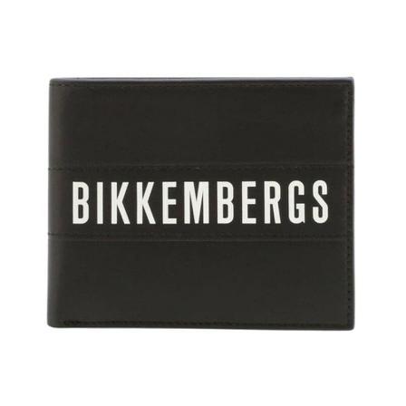 Bikkembergs, Wallet Czarny, Mężczyzna, Rozmiar: ONE Size