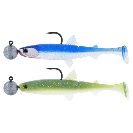 Westin Hypoteez Shadtail R'N'R 9cm, 7g #4/0 (2-pack) - Clear Water Mix