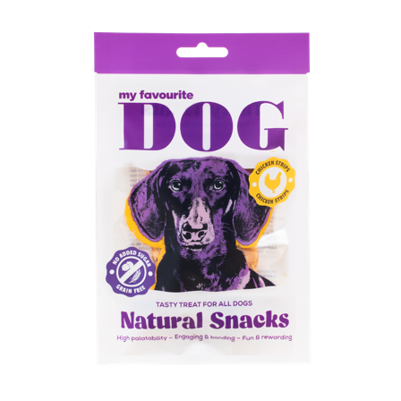 My favourite DOG - Kyllingstrimler 72 g - Hund - Hundegodbiter & tyggebein - Naturlige godbiter for hund - ZOO.no