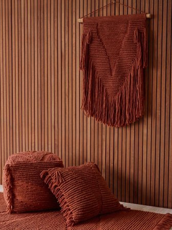 Kuddfodral Rhapsody Cushion Cover - Roströd 50X50