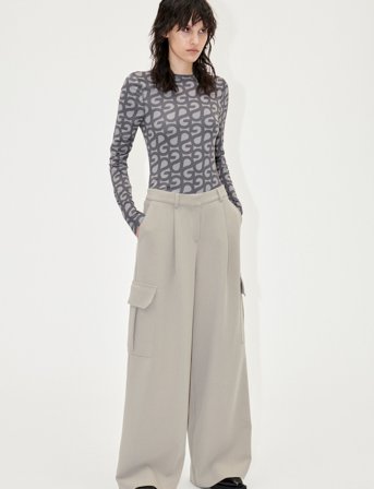 STINE GOYA Olani, 1908 Casual Crepe - Grey - XXS