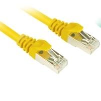 Sharkoon RJ45 CAT.6 SFTP ye 0,25m