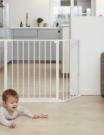 BabyDan Babydan Flex M, White - White - 90-146CM