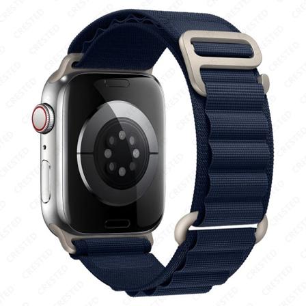 Alpin loop för Apple Watch band 49mm 44mm 40mm 45mm 41mm 42mm 38mm 49 44 45 mm armband iWatch series 7 6 3 se 8 Ultra 49 band Midnight Blue Midnight 