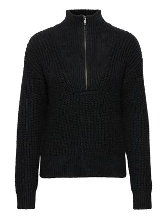 Cozy Half-Zip Sweater Black GAP