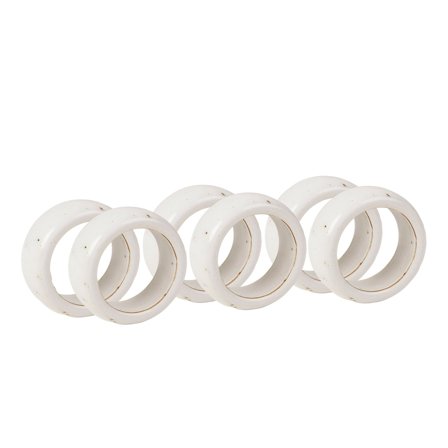 Broste Nordic Vanilla servettirenkaat 6 kpl