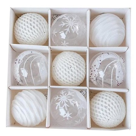 Julekugleophæng Dekorationer Kugler Julefest Ophængsdekorationer Julepynt Til Nyt