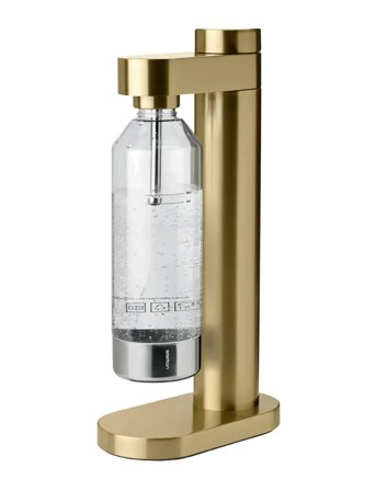 Stelton | Brus Kolsyremaskin Brushed Brass | ONE SIZE