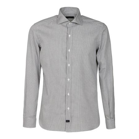 Fay Casual Shirts Grå, Herre Skjorter