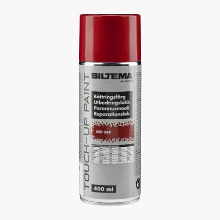 Biltema - Utbedringslakk rød 400 ml