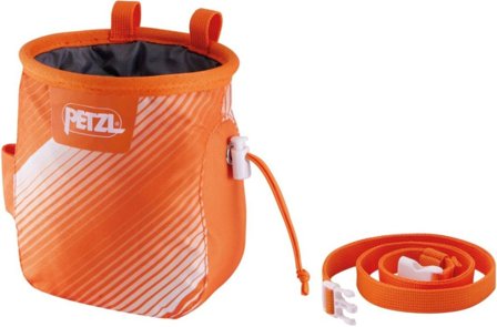 Petzl Saka Chalk Bag Saka Orange
