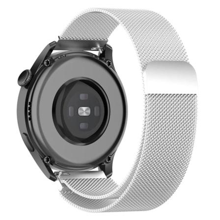 20 mm Universal milanese klockarmband i rostfritt stål - Silver Silvergrå