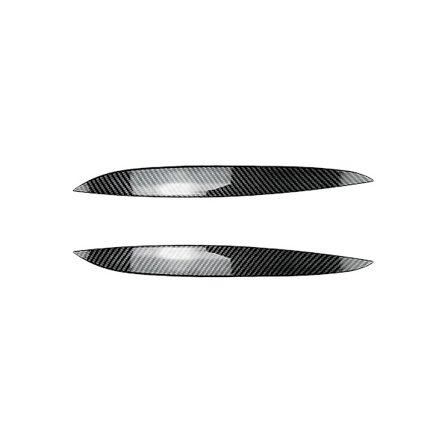 Golf4 Mk4 Iv 1997-2005 Carbon Fiber Front Forlygte Cover Garnish Strip Øjenbryns Cover Trim Sticker