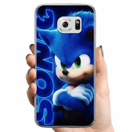 Samsung Galaxy S6 Edge Tpu Mobilskal Sonic The Hedgehog