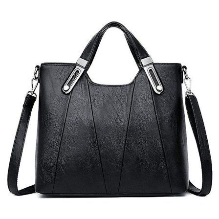 Håndtaske Mærke Luksus Håndtasker Dametasker Designer PU Læder Håndtaske Fritid Crossbody Tasker til Kvinder Dame Skuldertaske Tote(30cm x 12cm x 25cm