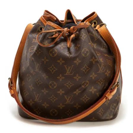 Louis Vuitton Vintage, Pre-owned Petit Noe Monogram Bag Bruin, Dames, Maat:ONE Size
