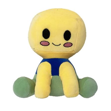 Blox Buddies Plyschleksaker Kawaii Anime Pojke Tjej Plyschspelleksak 20cm För Barn Barn Julklapp Yellow