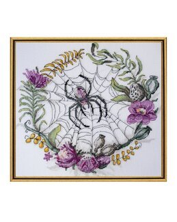 Broderikit Billede Edderkop - Abris Art