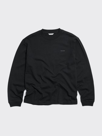 Holzweiler - Relaxed Long Sleeve - Black - Mens - Extra Large