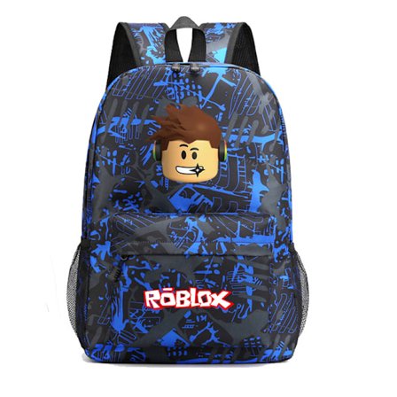Roblox Ryggsäck Mochila Barn Väskor med Kapacitet