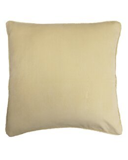 Putetrekk Eddie ensfarget kordfløyel 1-pk Gul