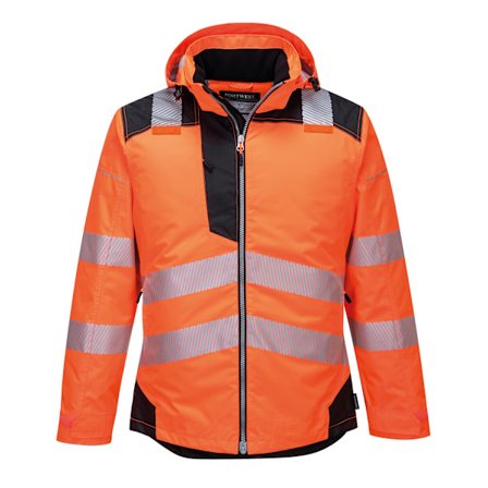 Portwest Hi-Vis Vinterjacka för män L Orange/Svart