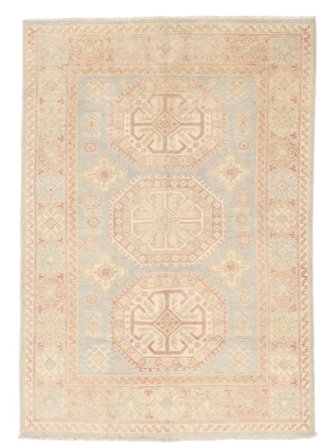 Kazak Fine Rug Oriental Beige/Orange (Wool, Afghanistan)