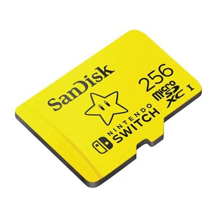 Muistikortti Nintendo Switchille - SanDisk MicroSDXC - 256GB