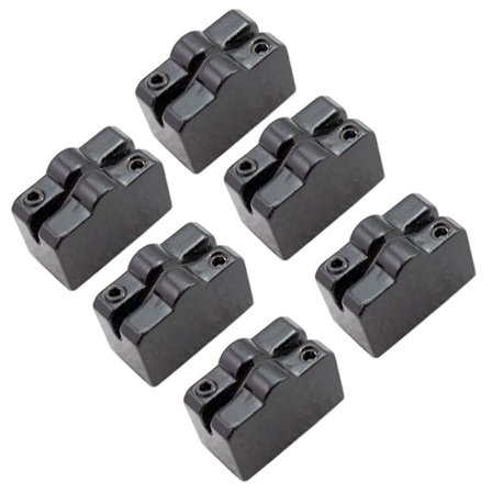 1 6 kpl musta kitara silta kieli satula headless kitaralle tremolo silta järjestelmä kitara lisävaruste