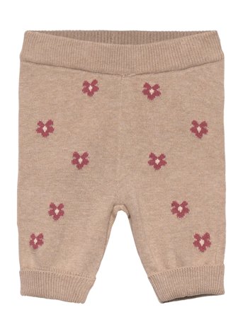 Minymo Pants Knit - Beige - 86
