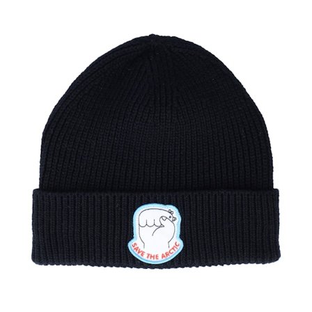Picture - Negro cuff Beanie - Colino Mg Beanie Black Cuff @ Hatstore