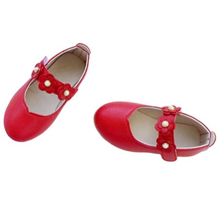 Flickor Pure Color Sandaler Casual Summer Shoes Closed Toe Flats