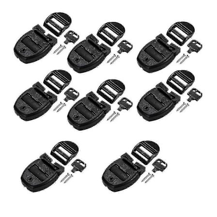 Reparationssats för spabadlock - 8 set - Låsspårsersättningslås Clip Lock[D]