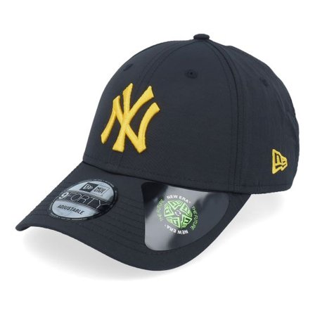 New Era - MLB Svart adjustable Keps - New York Yankees Recycled 9FORTY Black/Yellow Adjustable @ Hatstore